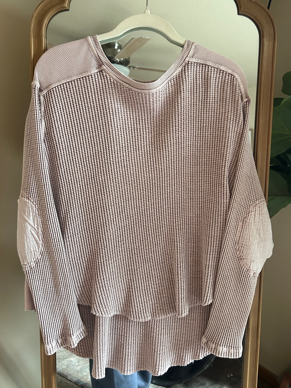 Free People thermal shirt